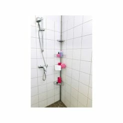 Colonne Télescopique 4 Paniers Gris -Ledepot-bailleul Soldes Magasin colonne telescopique 4 paniers gris 1