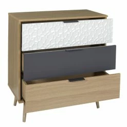 Commode 3 Tiroirs Scandinave Sven -Ledepot-bailleul Soldes Magasin commode 3 tiroirs scandinave sven 2