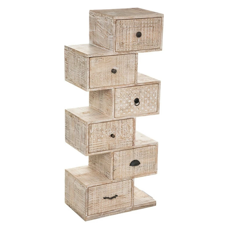 Commode Ajay 6 Tiroirs Bois Massif Atmosphera 3 Commode Ajay 6 Tiroirs Bois Massif Atmosphera