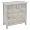 Commode Charme 5 Tiroirs Bois Atmosphera -Ledepot-bailleul Soldes Magasin commode charme 5 tiroirs bois