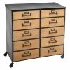 Commode Double 10 Tiroirs Baris Atmosphera -Ledepot-bailleul Soldes Magasin commode double 10 tiroirs baris atmosphera
