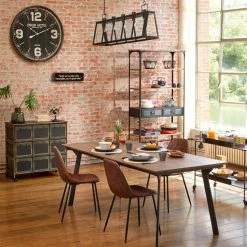 Commode Métal 9 Tiroirs Broc Atmosphera -Ledepot-bailleul Soldes Magasin commode metal 9 tiroirs zaret atmosphera 4