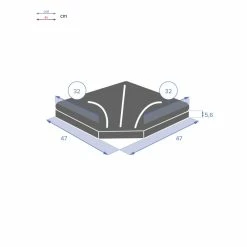 Dalle 25 Kg Pour Pied De Parasol En Croix Hespéride Noir 9 Dalle 25 Kg Pour Pied De Parasol En Croix Hespéride Noir -Ledepot-bailleul Soldes Magasin dalle 25kg pour pied de parasol en croix hesperide noir 3