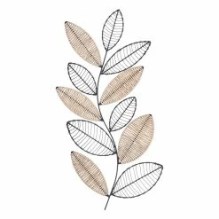 Déco Murale Métal 56x29 Aurore Atmosphera