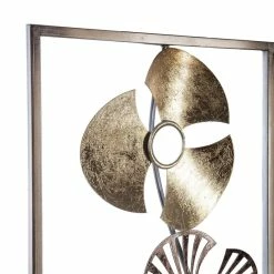 Déco Murale Métal Fleurs Doré Et Noir Atmosphera -Ledepot-bailleul Soldes Magasin deco murale metal fleurs dore et noir atmosphera 2