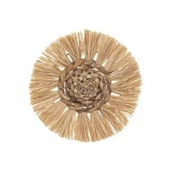 Déco Murale X3 Raphia Atmosphera -Ledepot-bailleul Soldes Magasin deco murale x3 raphia atmosphera 1