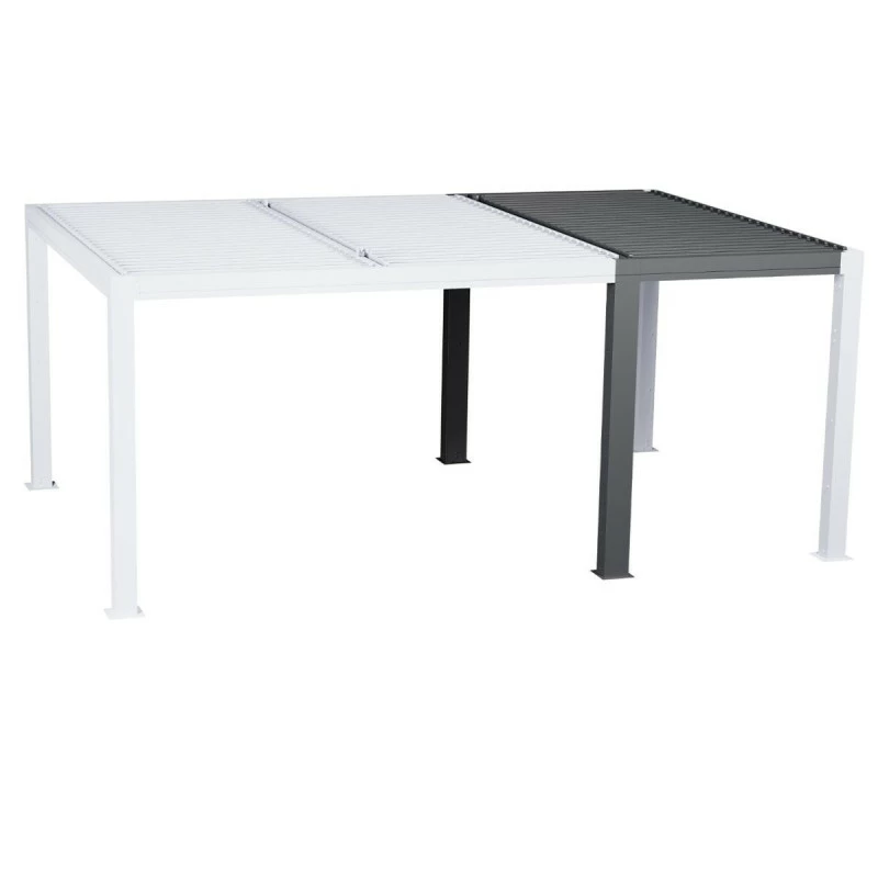 Demi Extension Latérale Pour Pergola Majaé 3,6x1,8m Hespéride 4 Demi Extension Latérale Pour Pergola Majaé 3,6x1,8m Hespéride – Image 2