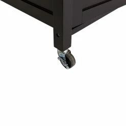 Desserte De Cuisine Noire Modèle CLAUDE GM Atmosphera -Ledepot-bailleul Soldes Magasin desserte de cuisine noire modele claude gm 2