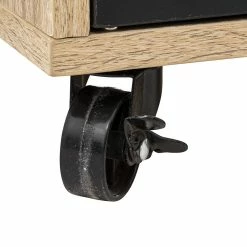 Desserte De Rangement Avec Portes Aliaj 5Five -Ledepot-bailleul Soldes Magasin desserte de rangement avec portes aliaj 5five 3