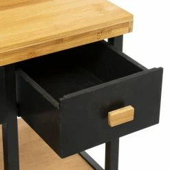 Desserte En Bambou Et Métal Nera 5five -Ledepot-bailleul Soldes Magasin desserte en bambou et metal nera 5five 2