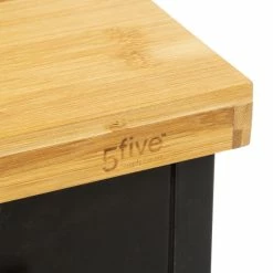 Desserte En Bambou Et Métal Nera 5five -Ledepot-bailleul Soldes Magasin desserte en bambou et metal nera 5five 7