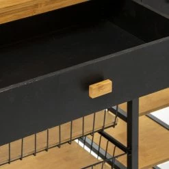 Desserte En Bambou Et Métal Nera 5five -Ledepot-bailleul Soldes Magasin desserte en bambou et metal nera 5five 8