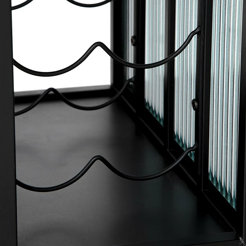 Desserte En Métal Et Verre Noir Noam 5Five 6 Desserte En Métal Et Verre Noir Noam 5Five – Image 4