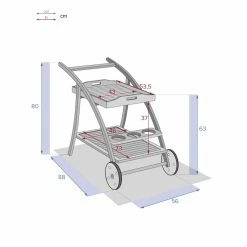 Desserte Extérieure Tiwi Acacia Hespéride -Ledepot-bailleul Soldes Magasin desserte exterieur tiwi acacia hesperide 3