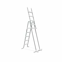 Echelle De Sécurité 1,22 M Avec Plateforme Intex -Ledepot-bailleul Soldes Magasin echelle de securite 122 m avec plateforme intex 3