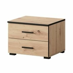 Ensemble De 2 Chevets 2 Tiroirs Nantes Noir Et Bois 11 Ensemble De 2 Chevets 2 Tiroirs Nantes Noir Et Bois -Ledepot-bailleul Soldes Magasin ensemble de 2 chevets 2 tiroirs nantes noir et bois 3