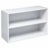 Etagère 2 Niveaux 57x30 Blanc Fixup 5Five -Ledepot-bailleul Soldes Magasin etagere 2 niveaux 57x30 blanc fixup 5five