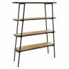 Etagère 4 Niveaux Kalida Bois Massif Atmosphera -Ledepot-bailleul Soldes Magasin etagere 4 niveaux kalida bois massif atmosphera