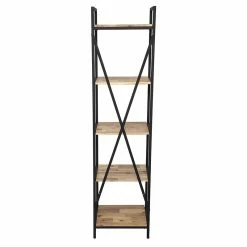 Etagère 5 Niveaux Edena 45x180 Atmosphera -Ledepot-bailleul Soldes Magasin etagere 5 niveaux edena 45x180 atmosphera 1 2