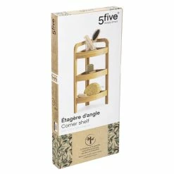 Étagère Angle 3 Niveaux En Bambou Petit Modèle -Ledepot-bailleul Soldes Magasin etagere angle 3 niveaux en bambou petit modele 2