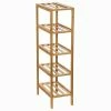 Etagère étroite Salle Bain Varia Naturel Bambou H77 Cm 2 Etagère étroite Salle Bain Varia Naturel Bambou H77 Cm -Ledepot-bailleul Soldes Magasin etagere etroite salle bain varia naturel bambou h77 cm