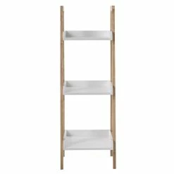 Etagère Inclinée 3 Niveaux Blanc Natureo 5Five -Ledepot-bailleul Soldes Magasin etagere inclinee 3 niveaux blanc natureo 5five 1