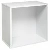 Etagère Murale 1 Case Blanc Fixup 5Five -Ledepot-bailleul Soldes Magasin etagere murale 1 case blanc fixup 5five