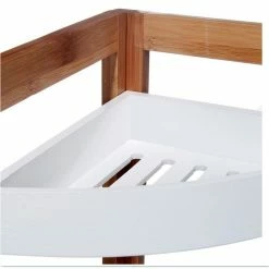 Etagère Salle Bain Angle Léa Bambou 3 Niveaux -Ledepot-bailleul Soldes Magasin etagere salle bain angle lea bambou 3 niveaux 1
