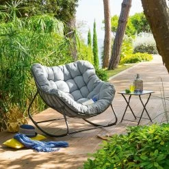 Fauteuil Bascule Extérieur Paopao Hespéride -Ledepot-bailleul Soldes Magasin fauteuil bascule exterieur paopao hesperide 2