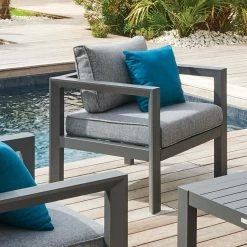 Fauteuil De Jardin Evasion Graphite Hespéride -Ledepot-bailleul Soldes Magasin fauteuil de jardin evasion graphite hesperide 1 1