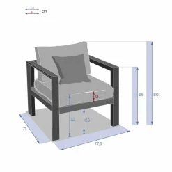 Fauteuil De Jardin Evasion Tonka Hespéride -Ledepot-bailleul Soldes Magasin fauteuil de jardin evasion tonka hesperide 4