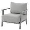 Fauteuil De Jardin Pulpy Gris Quartz Hespéride