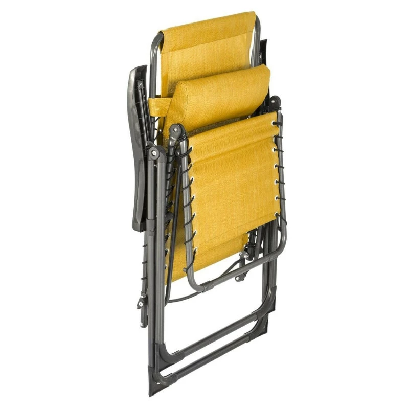 Fauteuil Détente D'extérieur Hespéride Silos Jaune Moutarde 8 Fauteuil Détente D'extérieur Hespéride Silos Jaune Moutarde – Image 6