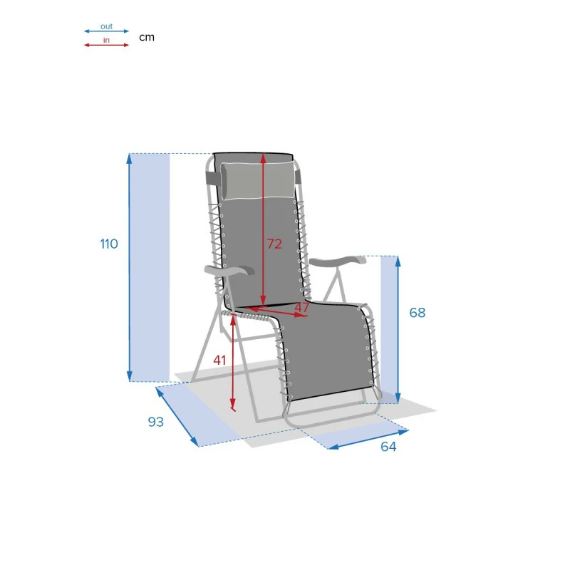 Fauteuil Détente D'extérieur Hespéride Silos Jaune Moutarde 9 Fauteuil Détente D'extérieur Hespéride Silos Jaune Moutarde – Image 7