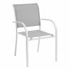 Fauteuil Empilable Piazza Hespéride Gris Galet/blanc -Ledepot-bailleul Soldes Magasin fauteuil empilable piazza hesperide gris galet blanc