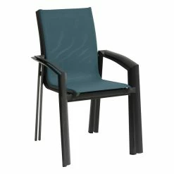 Fauteuil Extérieur Axant Bleu Canard/graphite Hespéride -Ledepot-bailleul Soldes Magasin fauteuil exterieur axant bleu canard graphite hesperide 2