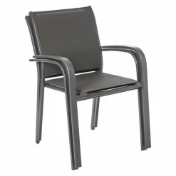 Fauteuil Extérieur Essentia Anthracite/graphite Hespéride -Ledepot-bailleul Soldes Magasin fauteuil exterieur essentia anthracite graphite hesperide 3