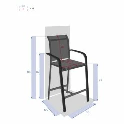 Fauteuil Haut Essentia Anthracite Et Graphite Hespéride 9 Fauteuil Haut Essentia Anthracite Et Graphite Hespéride -Ledepot-bailleul Soldes Magasin fauteuil haut essentia anthracite et graphite hesperide 3