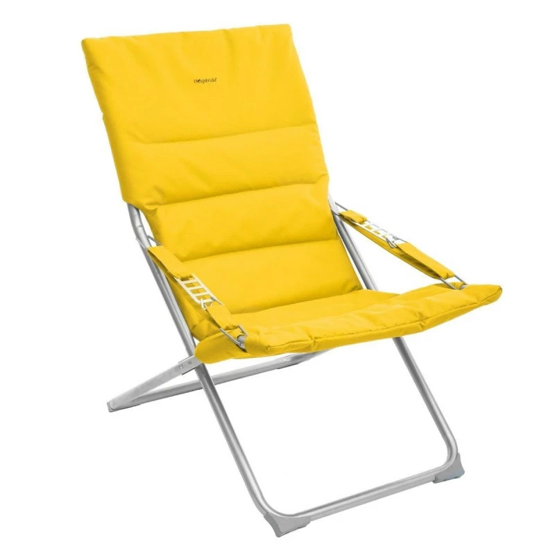 Fauteuil Relax Milos Jaune Moutarde Hespéride 4 Fauteuil Relax Milos Jaune Moutarde Hespéride – Image 2