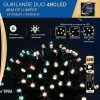 Guirlande Extérieur 480 LED Multicolores/blanc Chaud Programmable 2 Guirlande Extérieur 480 LED Multicolores/blanc Chaud Programmable -Ledepot-bailleul Soldes Magasin guirlande exterieur 480 led multicolores blanc chaud programmable