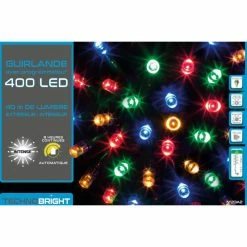 Guirlande Programmable 400 LED 40 Mètres Multicolore FV -Ledepot-bailleul Soldes Magasin guirlande programmable 400 led 40 metres multicolore fv 1
