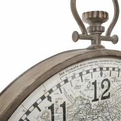 Horloge Métal Vitre Bombée D55 Cm Atmosphera -Ledepot-bailleul Soldes Magasin horloge metal vitre bombee diam 55 cm atmosphera 2