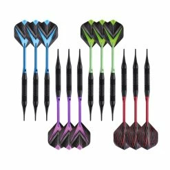 Jeu De 12 Fléchettes Pro Pointe Plastique 19g Cupra -Ledepot-bailleul Soldes Magasin jeu de 12 flechettes pro pointe plastique 19g cupra 2