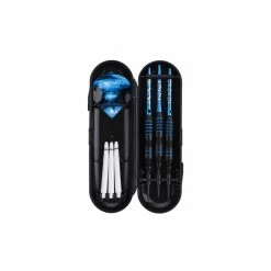 Jeu De 3 Fléchettes Pro Pointe Acier 22g Typhoon Bleu -Ledepot-bailleul Soldes Magasin jeu de 3 flechettes pro pointe acier 22g typhoon bleu 1 4