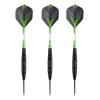 Jeu De 3 Fléchettes Pro Pointe Acier 23g Cupra Vert -Ledepot-bailleul Soldes Magasin jeu de 3 flechettes pro pointe acier 23g cupra vert