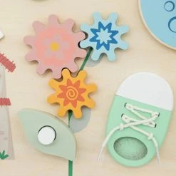 Jeu En Bois Planche D'activités Atmosphera -Ledepot-bailleul Soldes Magasin jeu en bois planche d activites atmosphera 1 1