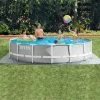 Piscine Prism Frame Ronde 4,57 X 1,07 M Intex -Ledepot-bailleul Soldes Magasin kit piscine tubulaire avec accessoires