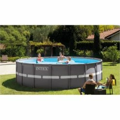 Kit Piscine Tubulaire Ultra XTR 5.49 X H1.32m Intex -Ledepot-bailleul Soldes Magasin kit piscine tubulaire ultra frame 549xh132m intex 2