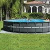 Kit Piscine Tubulaire Ultra Frame 7.32xH1.32 Intex -Ledepot-bailleul Soldes Magasin kit piscine tubulaire ultra frame 732xh132 intex
