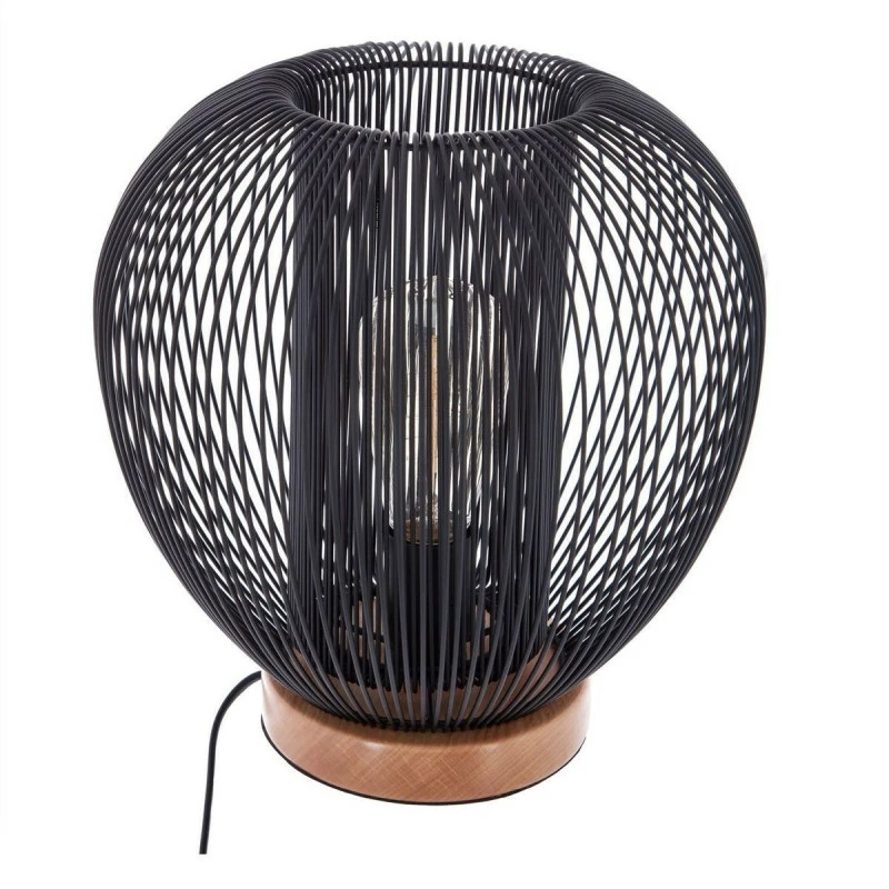 Lampe En Métal Fil Noir Noda Atmosphera 3 Lampe En Métal Fil Noir Noda Atmosphera